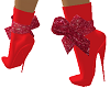 [A] heels n bow red