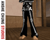 Skeleton Straight Pants