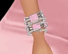 Pink Bracelet Earrings