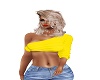 ASL Yellow Summer Top