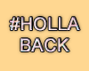 AM #HollaBack