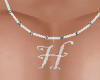 Necklace Letter H