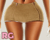 Suede banana  skirt