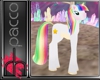 Rainbow pony