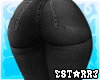 Gothic jeans Black