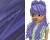 purple blue indigo hair