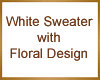 White longer Sweater