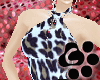 !C!Cheetah Halter dress