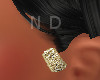 N~D Goldbar Earrings
