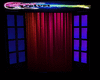 Neon Velvet Door