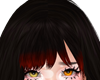 bangs black red