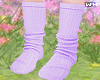 w. Cute Lilac Socks