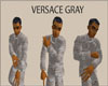 (CB) Versace Gray Coat