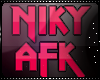 << My AFK sign