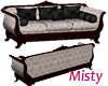 Luxury cushioned sofa