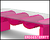 Pink Wave Table