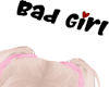 Anim Bad Girl Head Sign