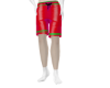 MzE Red Swim Trunks