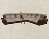 Beige Fern Sectional 01