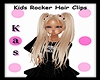 KIDS Rocker Hair Clips