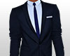 EM DkBlue Suit Blue Tie