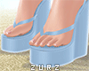 Z| Karo Heels Blu.