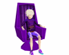 Purple Porta Chair