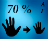 (AF) Hand Scaler 70% M/F