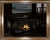 ! Cozy Fireplace.