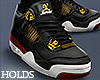 4’s Black/Gold/Red F