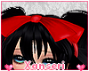 ! ✿ KIDS Red Bow*