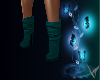 Amie Boots (teal)