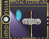 SS Crystal Floor Lamp