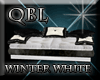 Winter White Chat Couch