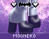 🌙 Grey Sweater Boots