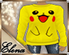 sweatshirt pikachu kawai