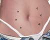 6 Belly Piercings