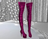 pink party boots