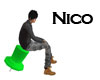 [Nico]green pin seat