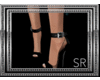 Dazzle Black Heels