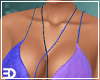 Purple Club Plunge Dress