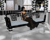 !E silver couches black