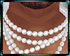 White Bead Necklaces