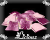 :L:PinkDivas Pillow Pile