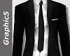 Black Suit and Tie