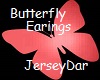 Small Butterfly Earings