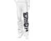 Pants White Dragon