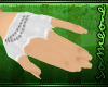 »S« White Pvc gloves