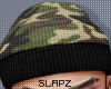 !!S Beanie Camo Green B