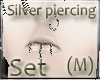 {ARU}Silver Piercing Set
